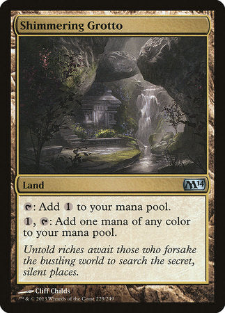 Shimmering Grotto [Magic 2014] | Mega City Incorporated