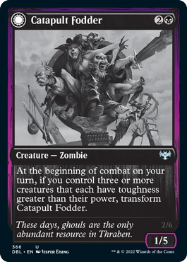 Catapult Fodder // Catapult Captain [Innistrad: Double Feature] | Mega City Incorporated