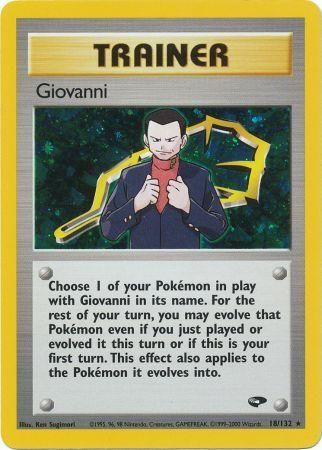 Giovanni (18/132) [Gym Challenge Unlimited] | Mega City Incorporated