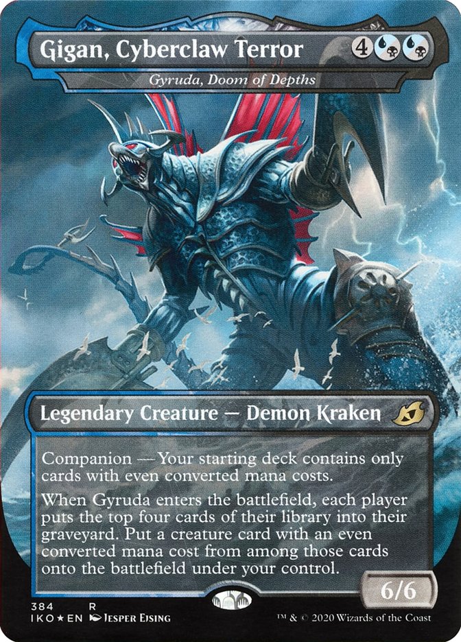 Gyruda, Doom of Depths - Gigan, Cyberclaw Terror (Godzilla Series) [Ikoria: Lair of Behemoths] | Mega City Incorporated