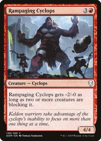 Rampaging Cyclops [Dominaria] | Mega City Incorporated