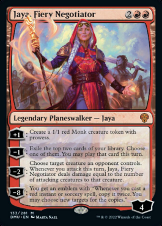 Jaya, Fiery Negotiator [Dominaria United] | Mega City Incorporated