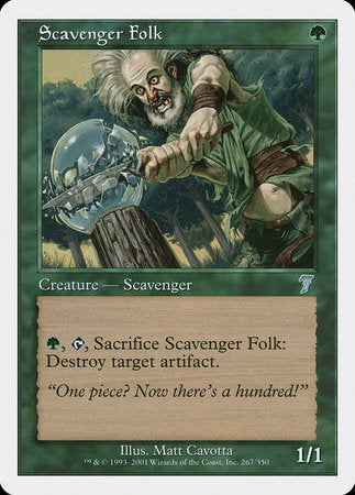 Scavenger Folk [Seventh Edition] | Mega City Incorporated