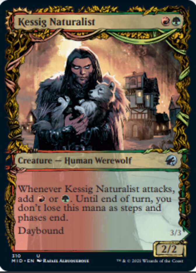 Kessig Naturalist // Lord of the Ulvenwald (Showcase Equinox) [Innistrad: Midnight Hunt] | Mega City Incorporated