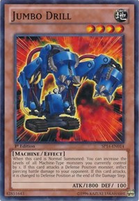 Jumbo Drill [SP14-EN014] Starfoil Rare | Mega City Incorporated