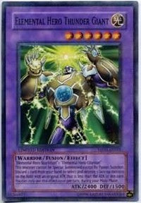 Elemental Hero Thunder Giant [MF01-EN001] Parallel Rare | Mega City Incorporated