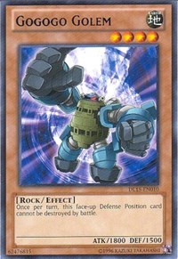 Gogogo Golem (Blue) [DL15-EN010] Rare | Mega City Incorporated