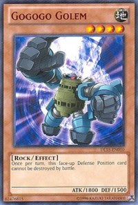Gogogo Golem (Red) [DL15-EN010] Rare | Mega City Incorporated