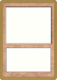 1997 World Championship Blank Card [World Championship Decks 1997] | Mega City Incorporated