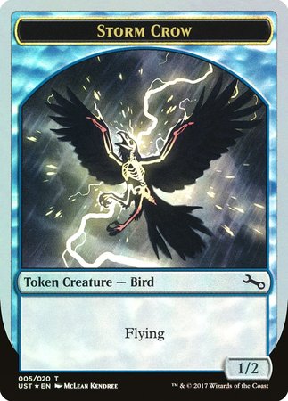 Storm Crow Token [Unstable Tokens] | Mega City Incorporated