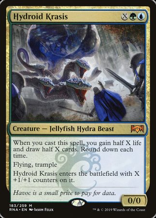 Hydroid Krasis [Ravnica Allegiance] | Mega City Incorporated