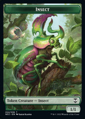 Ogre // Insect Double-sided Token [Streets of New Capenna Commander Tokens] | Mega City Incorporated