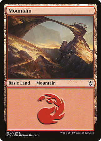 Mountain (262) [Khans of Tarkir] | Mega City Incorporated