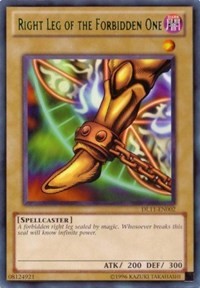 Right Leg of the Forbidden One (Blue) [DL11-EN002] Rare | Mega City Incorporated