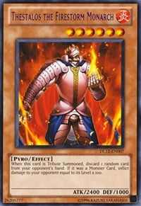 Thestalos the Firestorm Monarch (Purple) [DL12-EN007] Rare | Mega City Incorporated