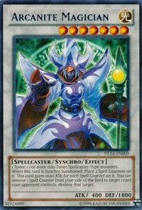 Arcanite Magician (Blue) [DL14-EN009] Rare | Mega City Incorporated