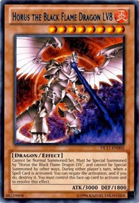 Horus the Black Flame Dragon LV8 (Blue) [DL17-EN002] Rare | Mega City Incorporated