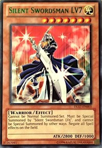 Silent Swordsman LV7 (Green) [DL17-EN003] Rare | Mega City Incorporated