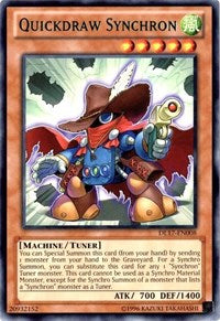 Quickdraw Synchron (Green) [DL17-EN008] Rare | Mega City Incorporated