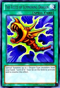 The Flute of Summoning Dragon (Blue) [DL17-EN013] Rare | Mega City Incorporated
