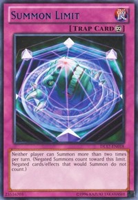 Summon Limit (Blue) [DL17-EN018] Rare | Mega City Incorporated