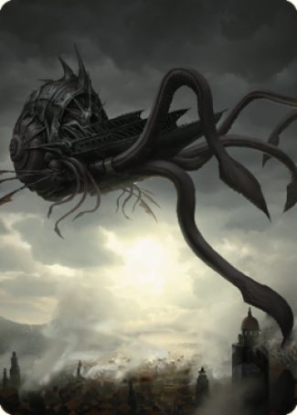 Nautiloid Ship Art Card [Commander Legends: Battle for Baldur's Gate Art Series] | Mega City Incorporated