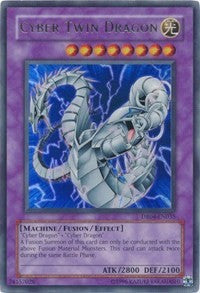 Cyber Twin Dragon [DR04-EN035] Ultra Rare | Mega City Incorporated