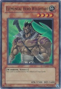 Elemental Hero Wildheart [DR04-EN068] Super Rare | Mega City Incorporated