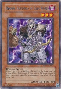 Broww, Huntsman of Dark World [DR04-EN081] Rare | Mega City Incorporated