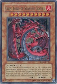 Uria, Lord of Searing Flames [DR04-EN121] Ultra Rare | Mega City Incorporated