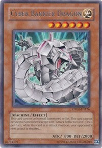 Cyber Barrier Dragon [DR04-EN126] Rare | Mega City Incorporated