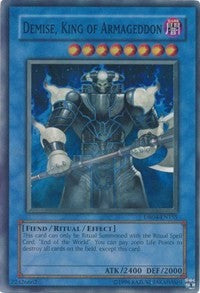 Demise, King of Armageddon [DR04-EN155] Super Rare | Mega City Incorporated