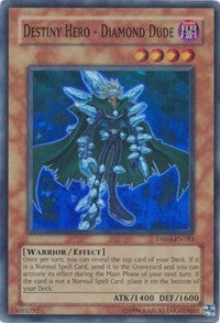 Destiny HERO - Diamond Dude [DR04-EN183] Super Rare | Mega City Incorporated