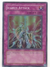 Icarus Attack [DR04-EN235] Super Rare | Mega City Incorporated