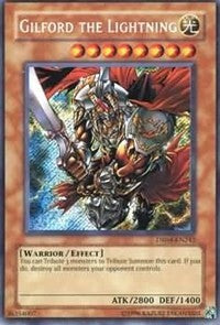 Gilford the Lightning [DR04-EN242] Secret Rare | Mega City Incorporated