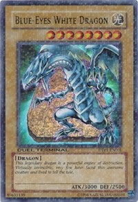 Blue-Eyes White Dragon [DTP1-EN001] Super Rare | Mega City Incorporated