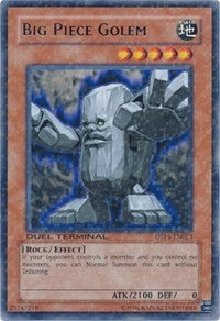 Big Piece Golem [DTP1-EN023] Rare | Mega City Incorporated