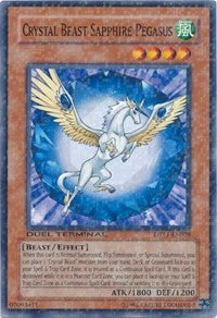 Crystal Beast Sapphire Pegasus [DTP1-EN028] Common | Mega City Incorporated