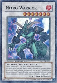 Nitro Warrior [DTP1-EN029] Super Rare | Mega City Incorporated