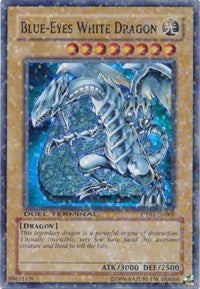 Blue-Eyes White Dragon [DT01-EN001] Super Rare | Mega City Incorporated