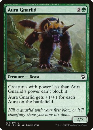 Aura Gnarlid [Commander 2018] | Mega City Incorporated