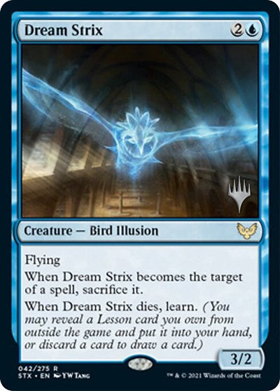 Dream Strix (Promo Pack) [Strixhaven: School of Mages Promos] | Mega City Incorporated