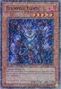 Flamvell Fiend [DT01-EN072] Super Rare | Mega City Incorporated