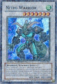 Nitro Warrior [DT01-EN086] Super Rare | Mega City Incorporated