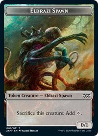 Eldrazi Spawn // Servo Double-sided Token [Double Masters Tokens] | Mega City Incorporated