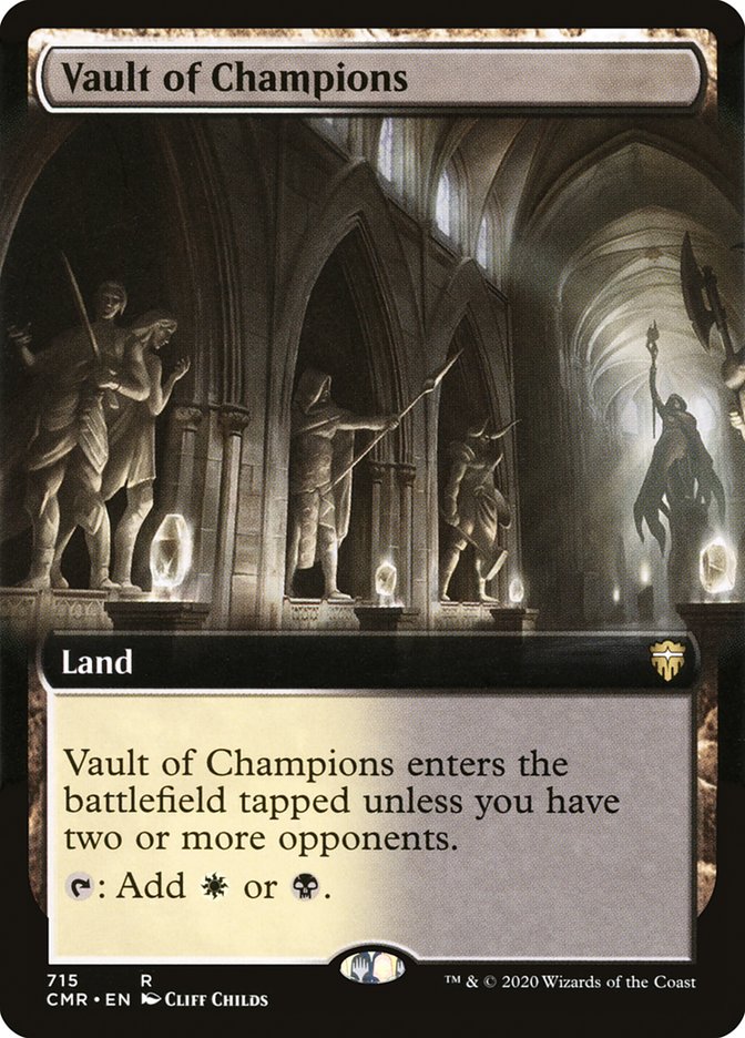 Vault of Champions (Extended) [Commander Legends] | Mega City Incorporated