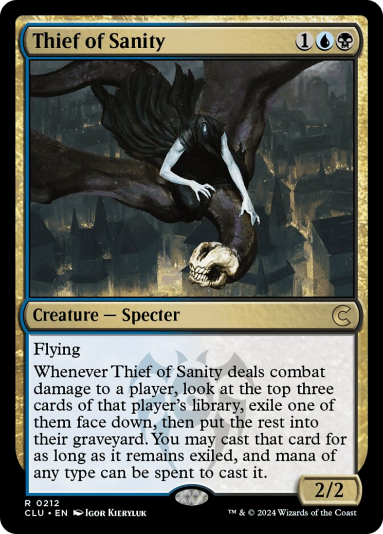 Thief of Sanity [Ravnica: Clue Edition] | Mega City Incorporated