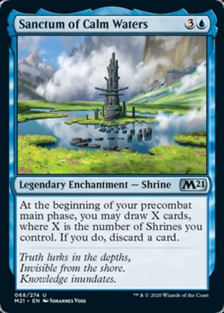 Sanctum of Calm Waters [Core Set 2021] | Mega City Incorporated