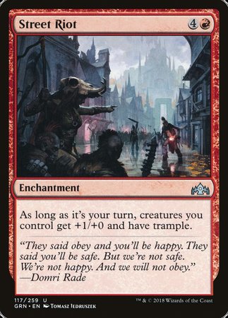 Street Riot [Guilds of Ravnica] | Mega City Incorporated