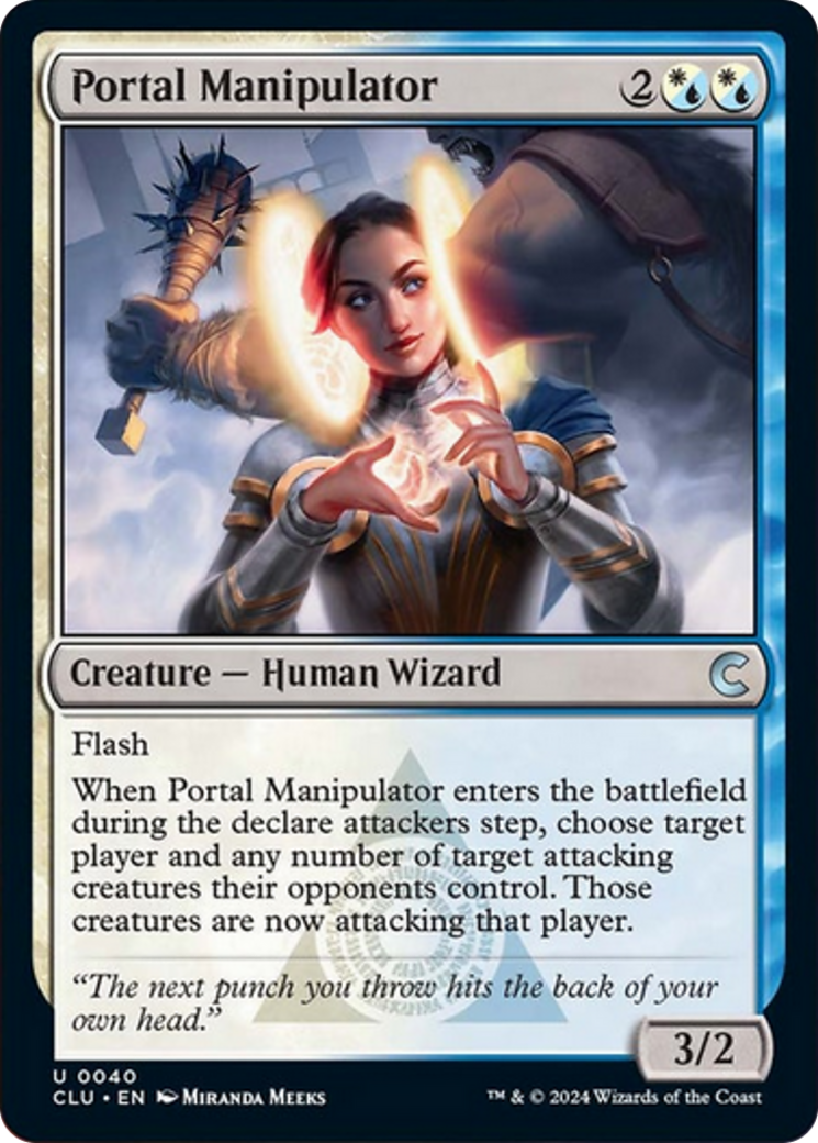 Portal Manipulator [Ravnica: Clue Edition] | Mega City Incorporated